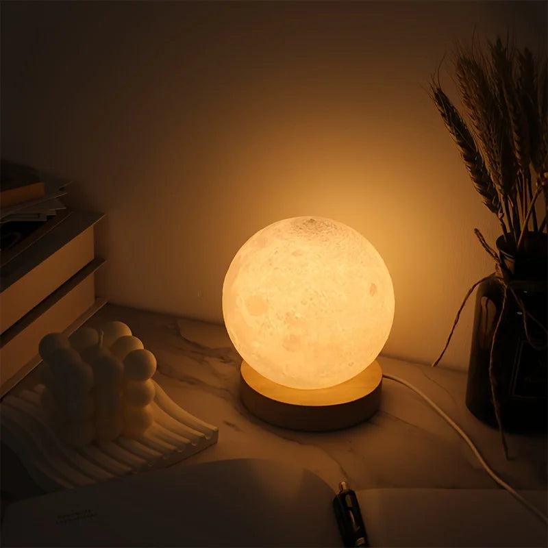 LED Bedside Lamp Warm Warm Bedroom Nightlight Simple Atmosphere Lamp